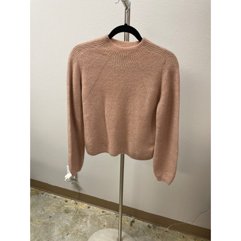 Banana Republic Wool Blend Sweater Tan Size S 6F